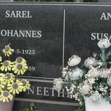 NEETHLING Sarel Johannes 1923-1989 &amp; Anna Susanna 1921-
