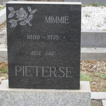 PIETERSE Mimmie 1899-1975