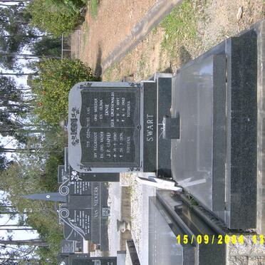 SWART J.P. 1890-1976 &amp; Dinie GROENEWALD 1897-1982