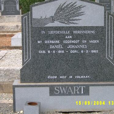 SWART Daniël Johannes 1915-1965