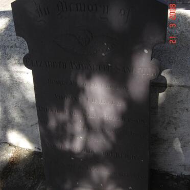 ROBERTSON Elizabeth Antoinette Sangster -1890