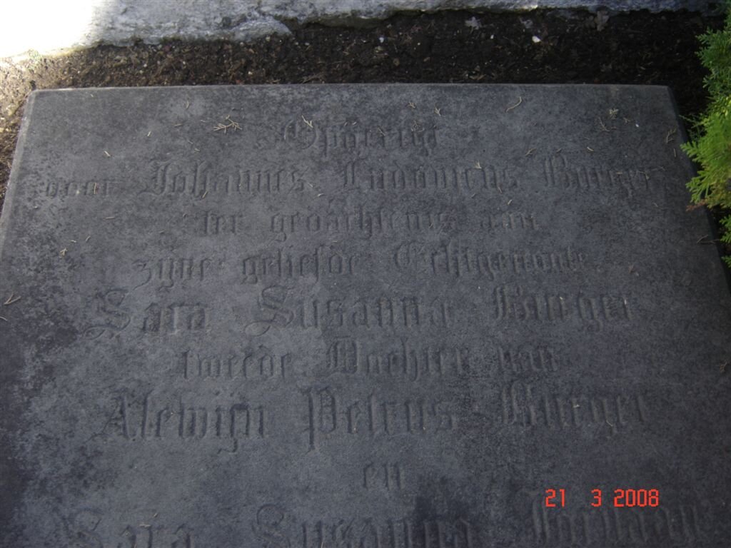 BURGER Sara Susanna -1859