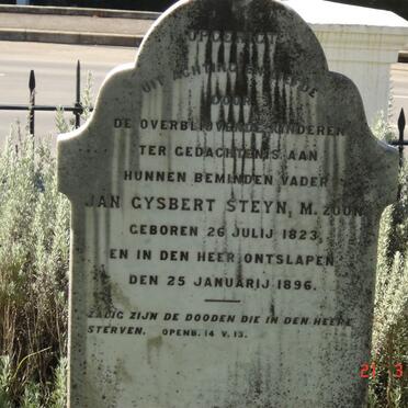 STEYN Jan Gysbert 1823-1896