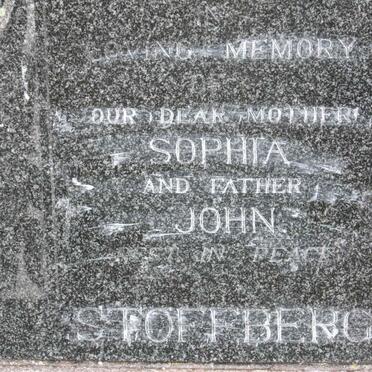 STOFFBERG John &amp; Sophia