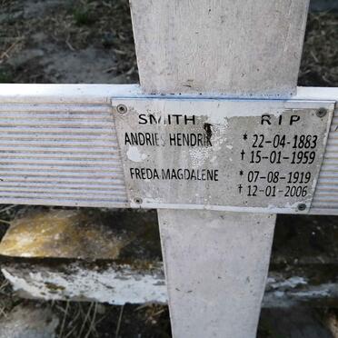 SMITH Andries Hendrik 1883-1959 :: SMITH Freda Magdalene 1919-2006