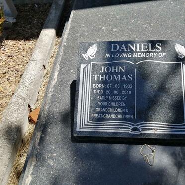 DANIELS John Thomas 1932-2010