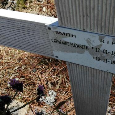 SMITH Catherine Elizabeth 1893-1990