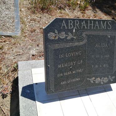 ABRAHAMS Alida 1905-1973