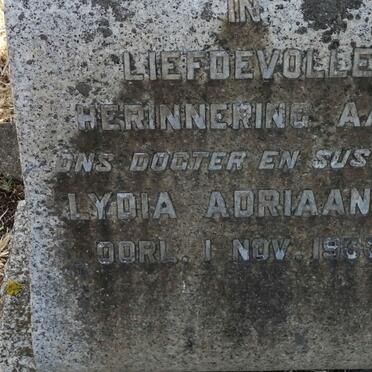 ADRIAANSE Lydia -1933