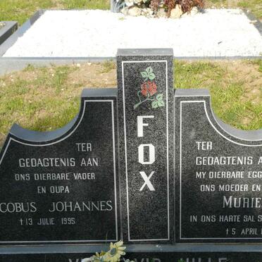 FOX Jacobus Johannes -1995 &amp; Muriel -1993