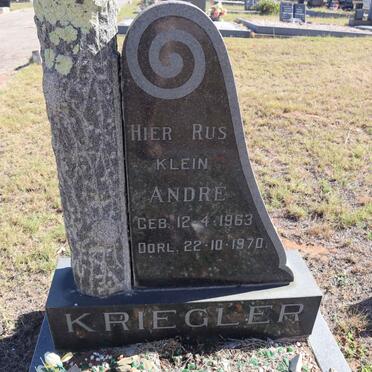 KRIEGLER Andre 1963-1970