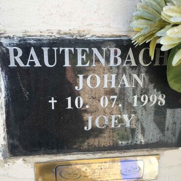 RAUTENBACH Johan -1998 &amp; Joey :: RAUTENBACH Jaco 1968-2011
