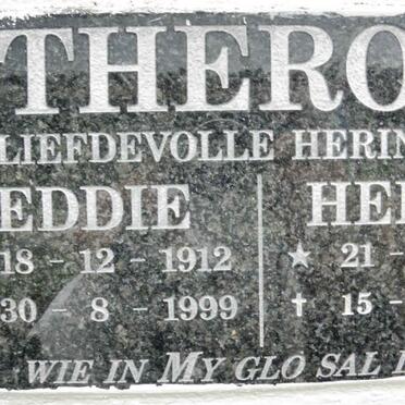 THERON Eddie 1912-1999 &amp; Helene 1915-2006