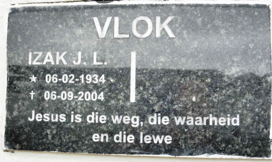 VLOK Izak J.L. 1934-2004