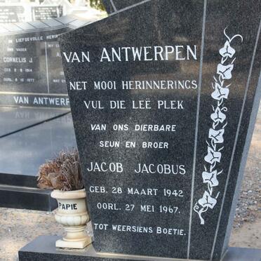 ANTWERPEN Jacob Johannes, van 1942-1967