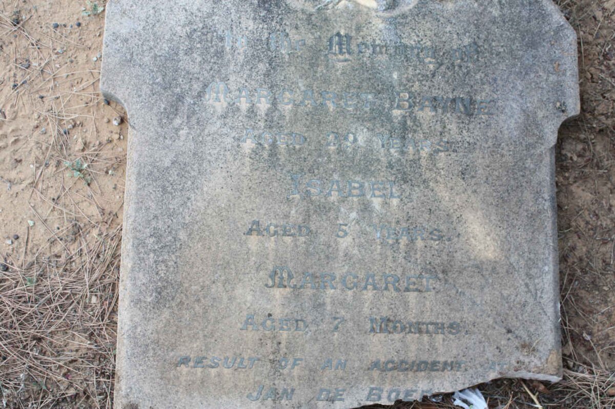 BAYNE Margaret -1905 :: BAYNE Isabel -1905:: BAYNE Margaret -1905