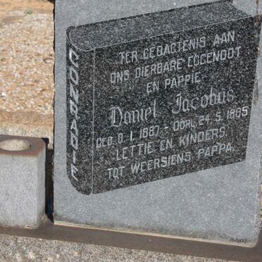 CONRADIE Daniel Jacobus 1887-1965