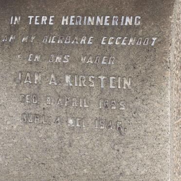 KIRSTEIN Jan A. 1895-1946