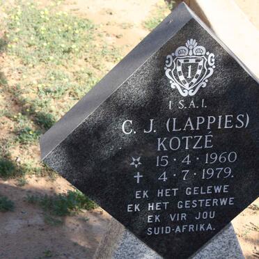 KOTZE C.J. 1960-1979