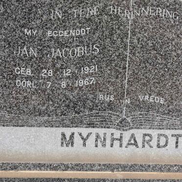 MYNHARDT Jan Jacobus 1921-1967