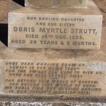 STRUTT Doris Myrtle -1925