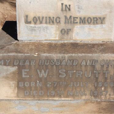 STRUTT E.W. 1868-1937
