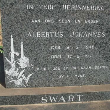 SWART Albertus Johannes 1948-1971