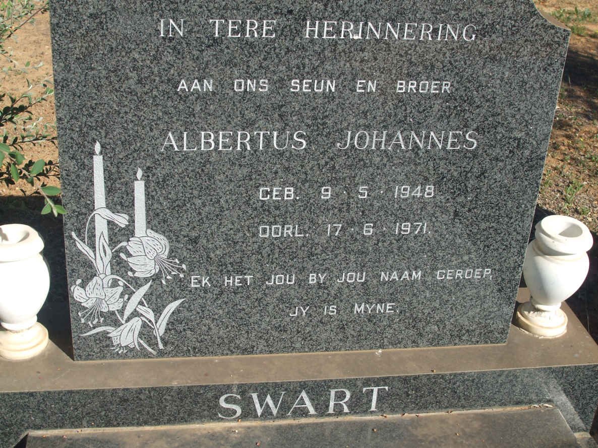 SWART Albertus Johannes 1948-1971