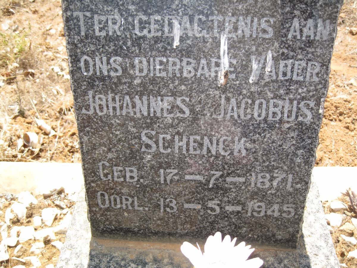 SCHENCK Johannes Jacobus 1871-1945