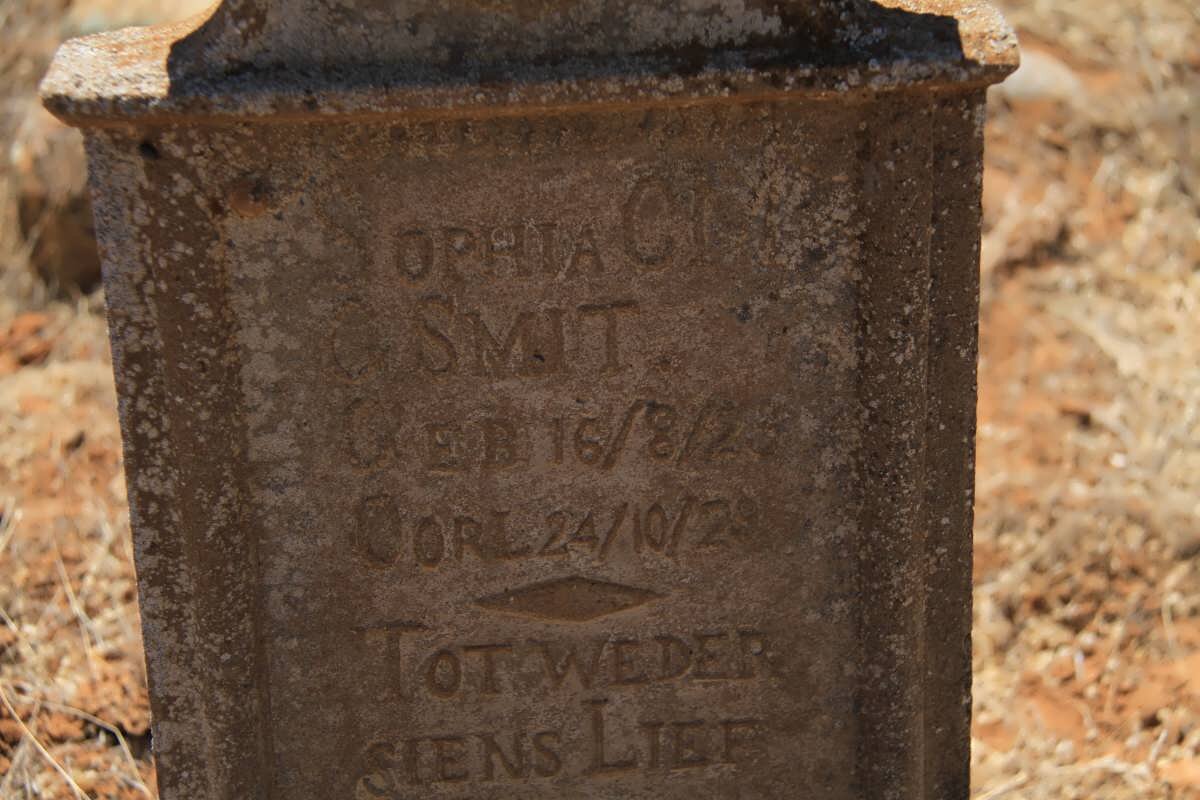 SMIT Sophia C. 1923-1923