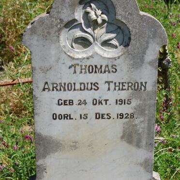 THERON Thomas Arnoldus 1915-1928