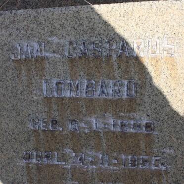 LOMBARD Jan Casparus 1898-1955