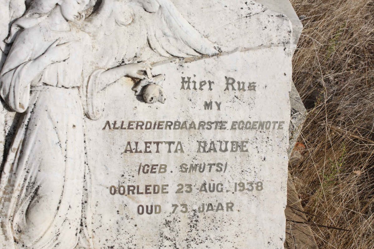 NAUDE Aletta nee SMUTS -1938