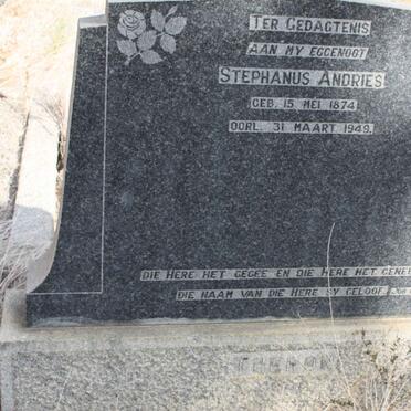 THERON Stephanus Andries 1874-1949