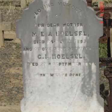 HOELSEL G.L. -1894 &amp; M.E.A. -1893