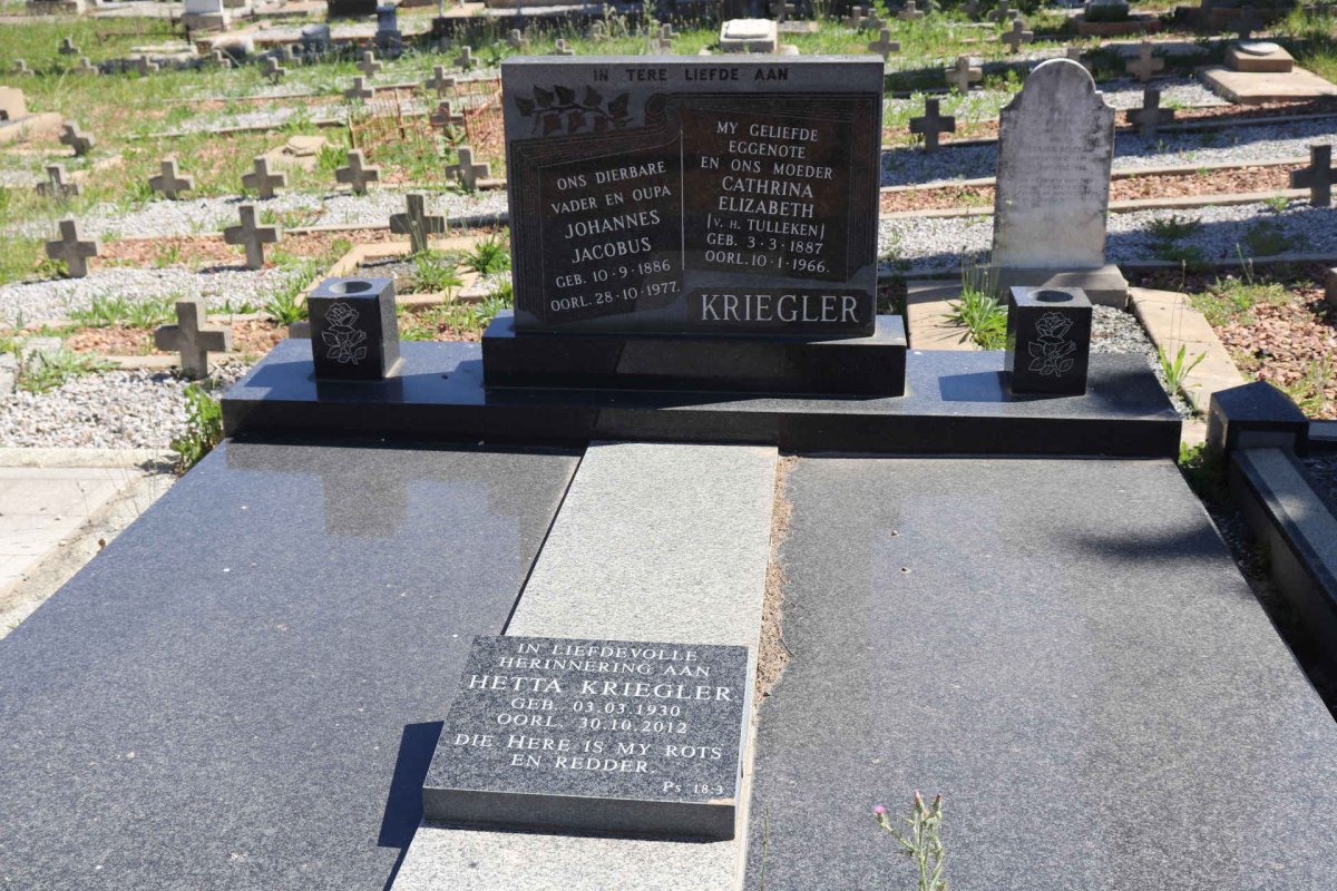 KRIEGLER Hetta 1930-2012