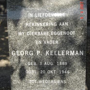 KELLERMAN Georg P. 1889-1946