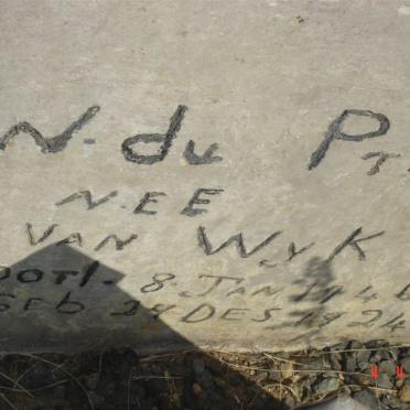 PREEZ W., du nee VAN WYK 1924-1946