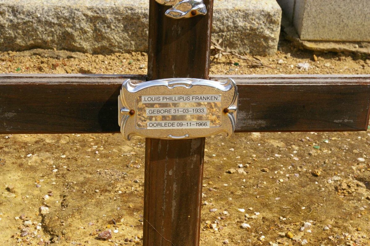 FRANKEN Louis Phillipus 1933-1966
