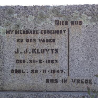 KLUYTS J.J. 1863-1947