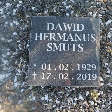 SMUTS Dawid Hermanus 1929-2019