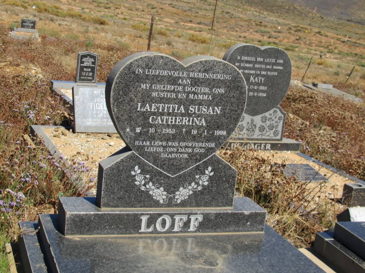 LOFF Laetitia Susan Catherina 1953-1998