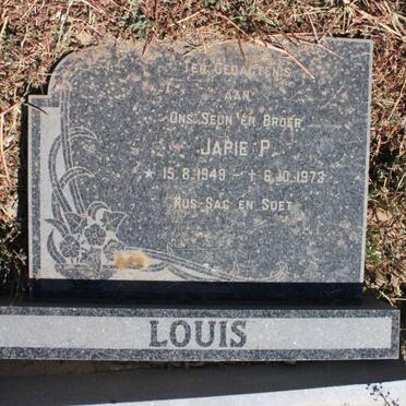 LOUIS Japie P. 1949-1973