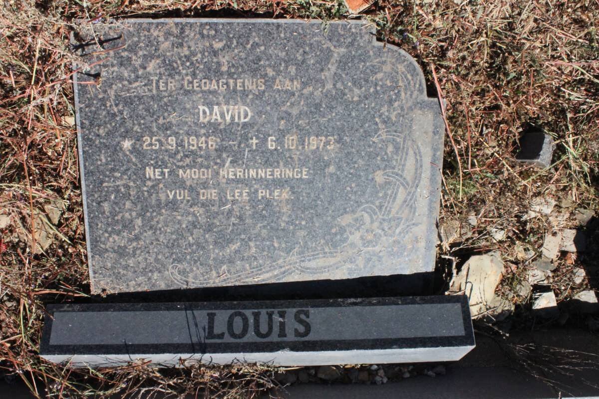 LOUIS David 1946 -1973