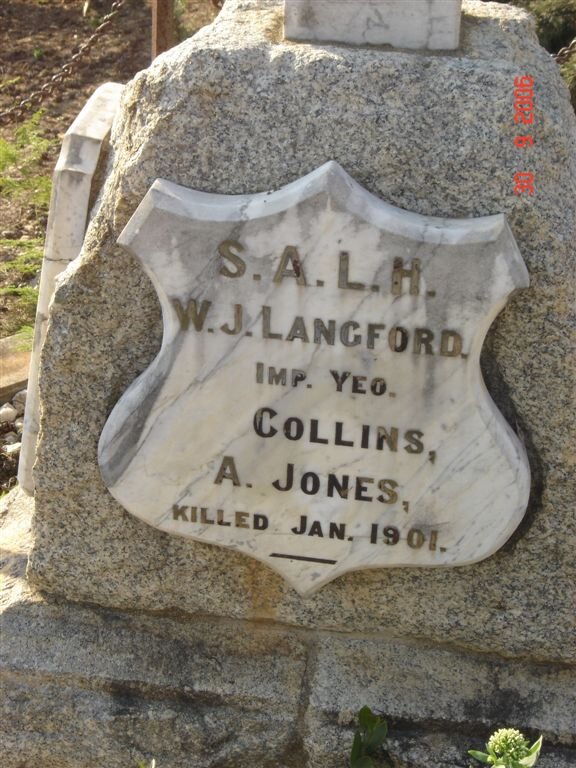 LANGFORD W.J. -1901 :: COLLINS -1901 :: JONES A. -1901