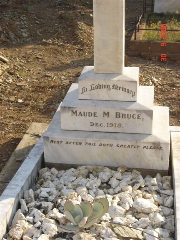 BRUCE Maud M. -1915