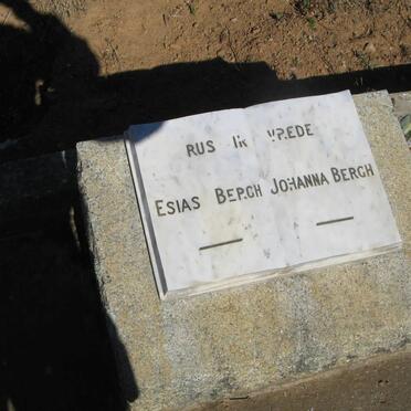 BERGH Esias &amp; Johanna