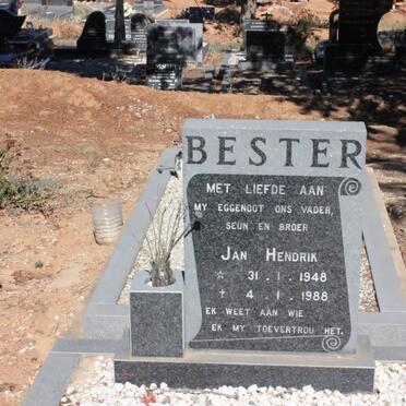 BESTER Jan Hendrik 1948-1988