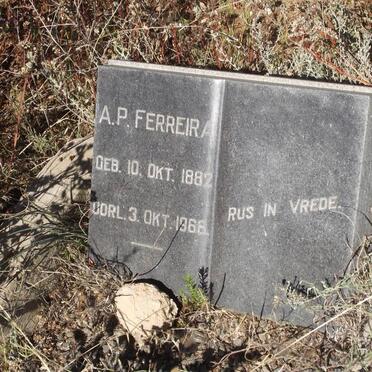 FERREIRA A.P. 1882-1968