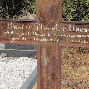 HAESE Gustav Theodor 1832-1887